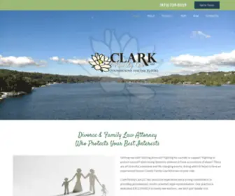 Clarkfamilylawllc.net(Clark Family Law LLC) Screenshot