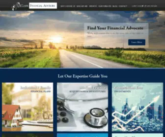 Clarkfinancialadvisors.com(Make sure you know where you re going and how you re going to get there. The first step) Screenshot