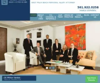 Clarkfountain.com(West Palm Beach Personal Injury Lawyer) Screenshot