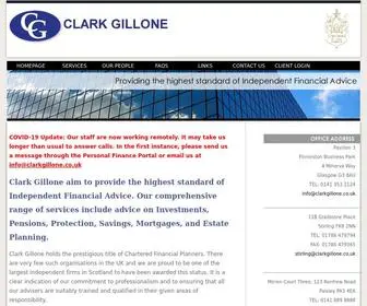 Clarkgillone.co.uk(Clark Gillone) Screenshot