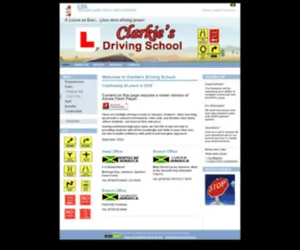 Clarkiesdrivingschool.com(Clarkies Driving School) Screenshot