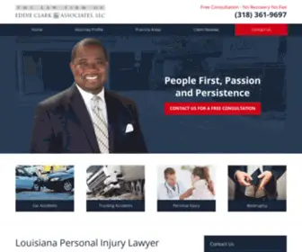 Clarkinjurylawyers.com(Monroe Personal Injury Lawyer) Screenshot