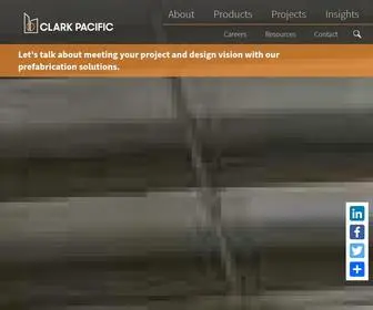 Clarkpacific.com(Clark Pacific) Screenshot