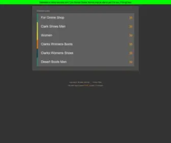 Clarks-Services.com(Clarks Services) Screenshot