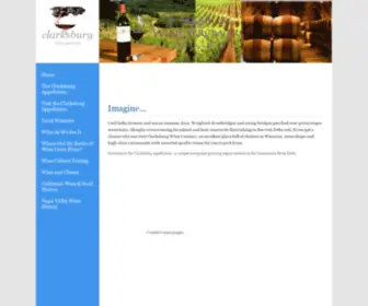 Clarksburgwinegrowers.com(Clarksburg Wines) Screenshot