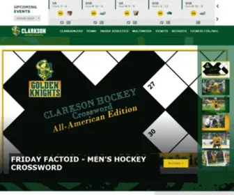 Clarksonathletics.com(Clarkson University Athletics) Screenshot