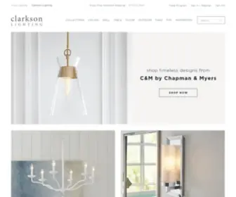 Clarksonlighting.com(Clarkson Lighting offers a highly) Screenshot