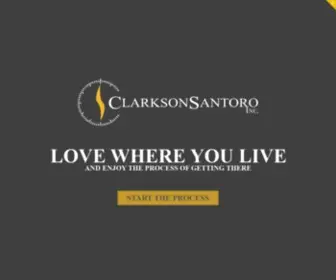 Clarksonsantoro.com(San Ramon Realtors helping you love where you live without stress) Screenshot