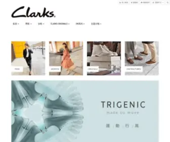 Clarkstaiwan.tw(來自英國的製鞋世家Clarks) Screenshot