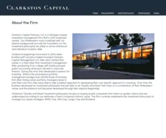 Clarkstoncapital.com(Firm) Screenshot