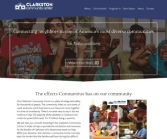 Clarkstoncommunitycenter.org(Clarkstoncommunitycenter) Screenshot
