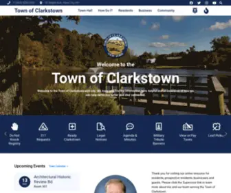 Clarkstown.gov(New City) Screenshot