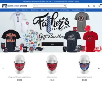 Clarkstreetsports.com(Chicago Sports Jerseys) Screenshot