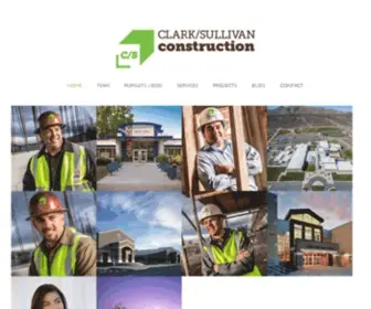 Clarksullivan.com(Clark Sullivan Construction) Screenshot