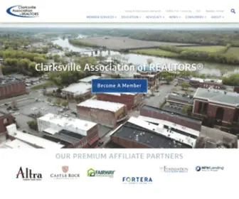 Clarksvilleaor.com(Clarksville Association Of Realtors) Screenshot