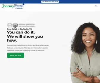 Clarksvillerehab.com(JourneyPure) Screenshot
