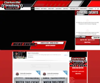 Clarksvillespeedway.com(Clarksville, TN) Screenshot