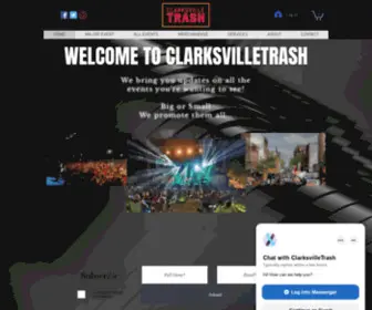 Clarksvilletrash.com(Clarksvilletrash) Screenshot