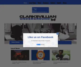 Clarksvillian.com(News) Screenshot