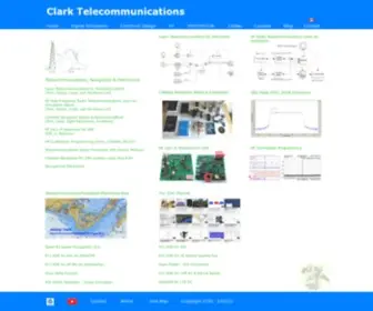 Clarktelecommunications.com(Navigation & Electronics) Screenshot