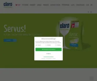 Claro.at(Servus bei claro) Screenshot