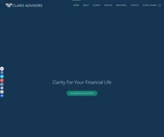 Claroadvisors.com(Claro Advisors LLC) Screenshot