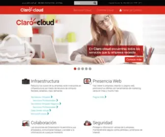 Clarocloud.com.gt(Claro Cloud) Screenshot