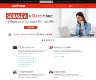 Clarocloud.com.hn(Claro Cloud) Screenshot