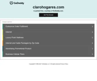 Clarohogares.com(Clarohogares) Screenshot