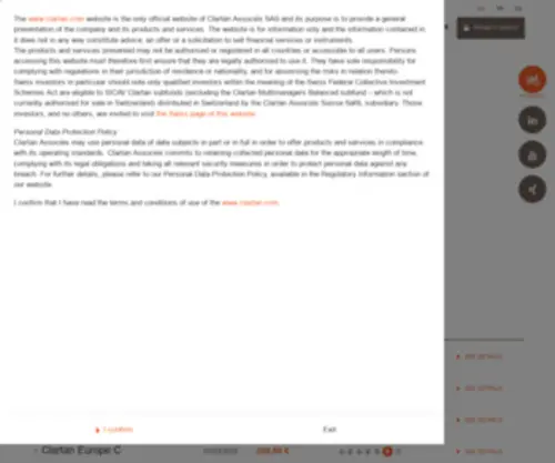 Clartan.com(Clartan Associés) Screenshot
