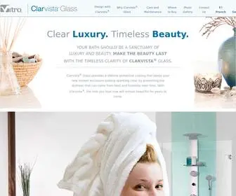 Clarvista.com(Shower Glass) Screenshot
