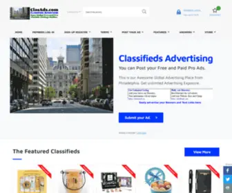 Clasads.com(Classic advertising) Screenshot