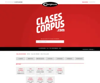 Clasescorpus.com(#CLASESCORPUS) Screenshot