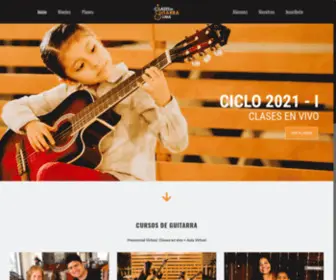 Clasesdeguitarralima.com(Clases de Guitarra Lima) Screenshot