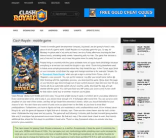 Clash-Royale-Video.com(Clash Royale Video) Screenshot