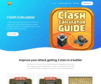 Clashcalculatorguide.com(Clashcalculatorguide) Screenshot