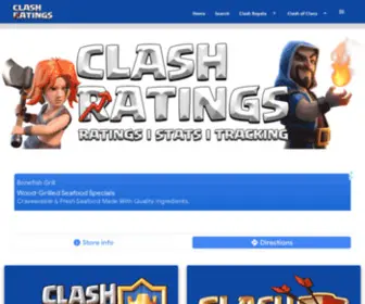 Clashratings.com(Clash Royale & Clash of Clans Stats) Screenshot