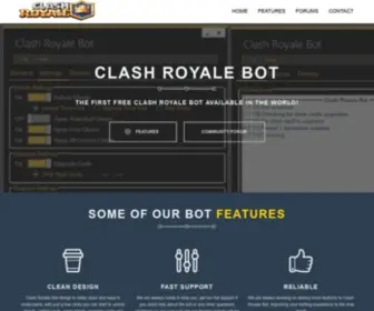 Clashroyalebot.com.br(Clash Royale Bot) Screenshot