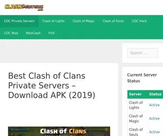 Clashservers.net(Best Clash of Clans Private Servers APK) Screenshot