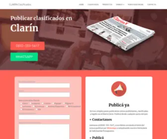 Clasificadosenclarin.com(Clasificados) Screenshot