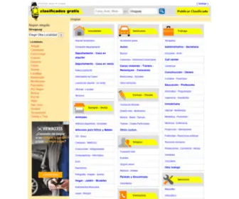 Clasificadosgratis.com.uy(Clasificados en Uruguay) Screenshot