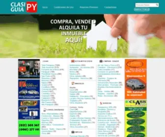 Clasiguia.com.py(Clasificados, Clasificados Gratis, Anuncios en Paraguay) Screenshot