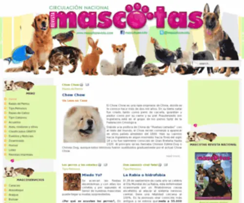 Clasimascotas.com.ve(Clasimascotas, Clasificados GRATIS para mascotas) Screenshot