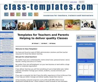 Class-Templates.com(Class Templates) Screenshot
