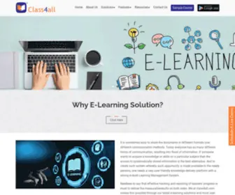 Class4ALL.com(Learn about the class4all online virtual classroom) Screenshot