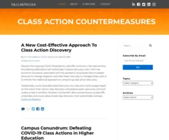 Classactioncountermeasures.com(Class Action Countermeasures Law Blog) Screenshot