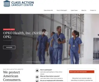 Classactionlawsuitcenter.com(Class Action Lawsuits Center) Screenshot