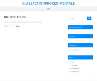 Classactionprocedimentale.it(classactionprocedimentale) Screenshot