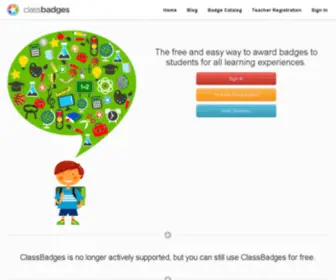 Classbadges.com(Classbadges) Screenshot