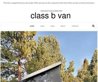 Classbvan.com(Class b van) Screenshot